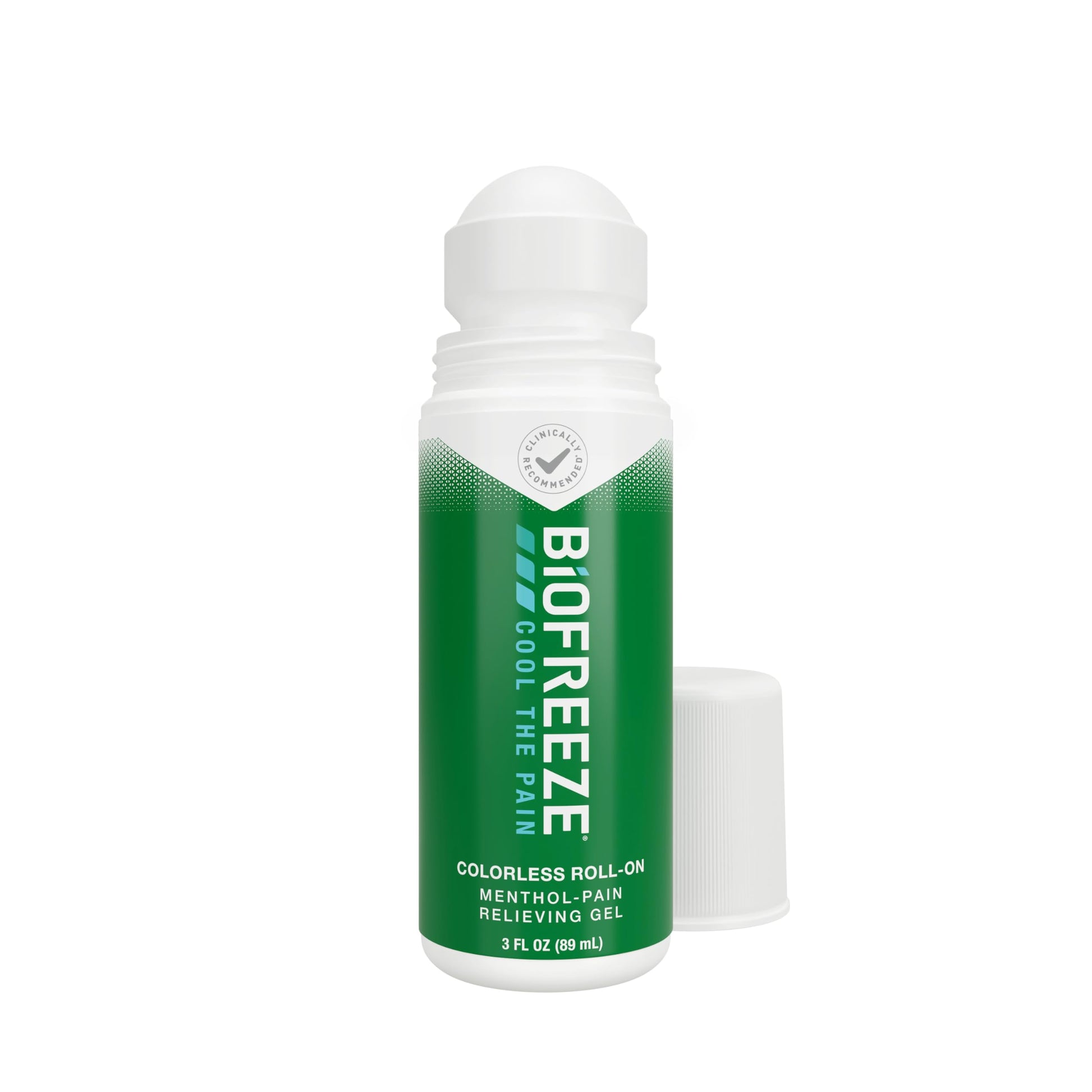 Biofreeze Roll-On Pain-Relieving Gel 3 FL OZ, Colorless Topical Pain Reliever For Muscles And Joints From Arthritis, Backache, Strains, Bruises, & Sprains BiofreezeBuy Supplements Australia