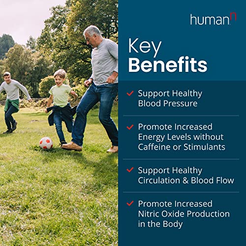 HumanN SuperBeets - Beet Root Powder - Nitric Oxide Boost for Blood Pressure, Circulation & Heart Health Support - Non-GMO Superfood Supplement - Natural Black Cherry Flavor, 30 Servings humanNBuy Supplements Australia