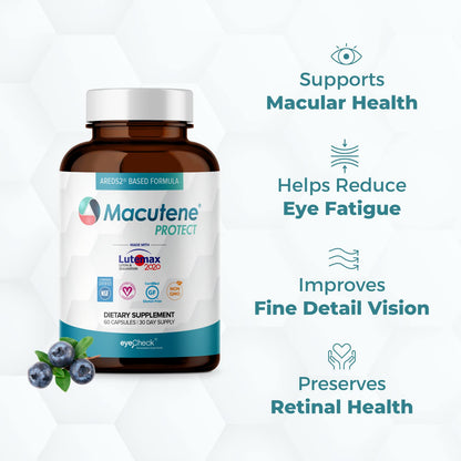 Natural Eye Health Vitamins with Bilberry Zeaxanthin Lutein - Macular Supp EyecheckBuy Supplements Australia
