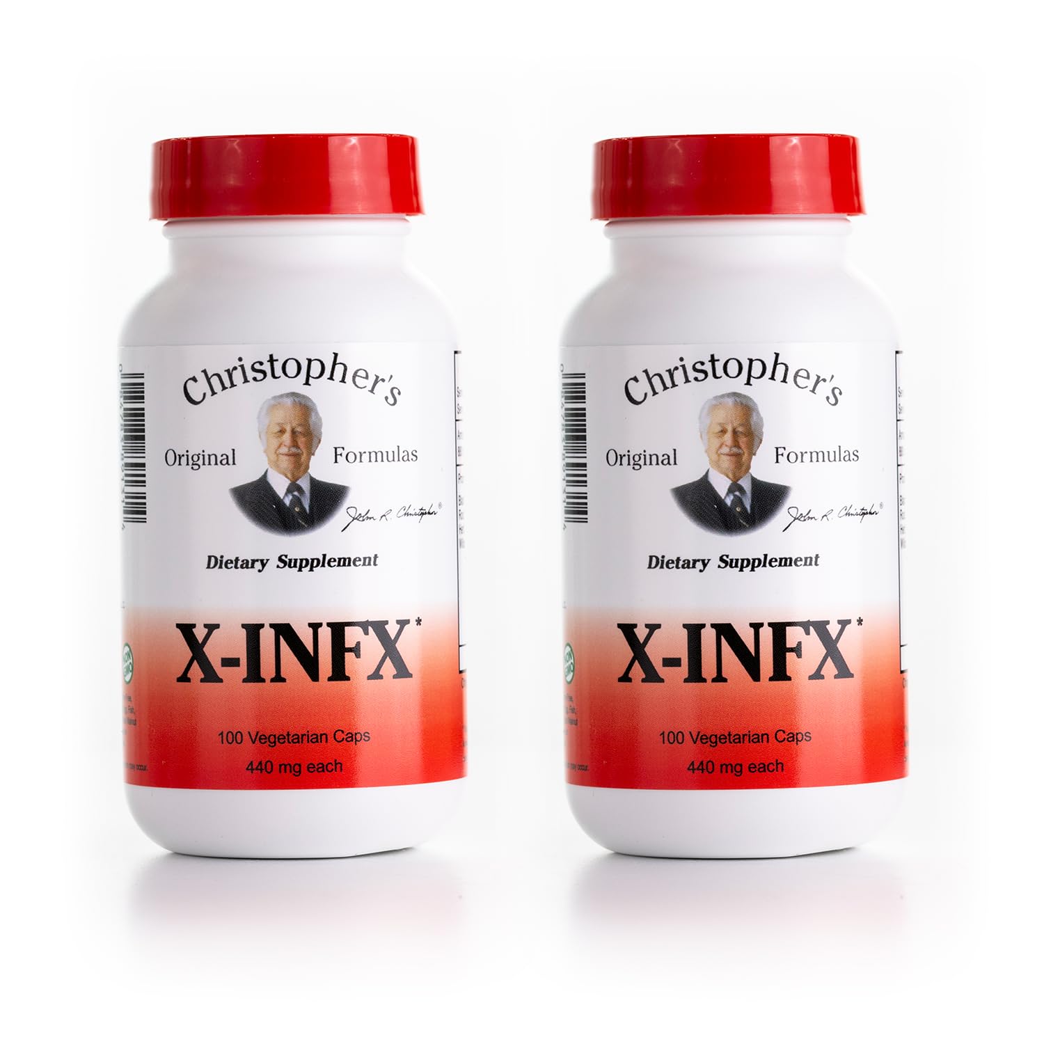 Christopher's Original Formulas X-INFX Formula, Natural Immune Support, 2 Pack, 100 Caps Each Christopher's Original FormulasBuy Supplements Australia