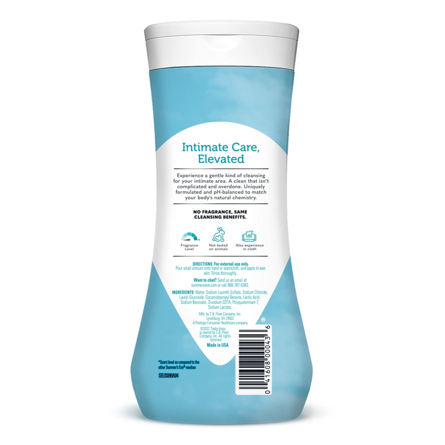 Summer's Eve Fragrance Free Gentle Daily All Over Feminine Body Wash Summer's EveBuy Supplements Australia