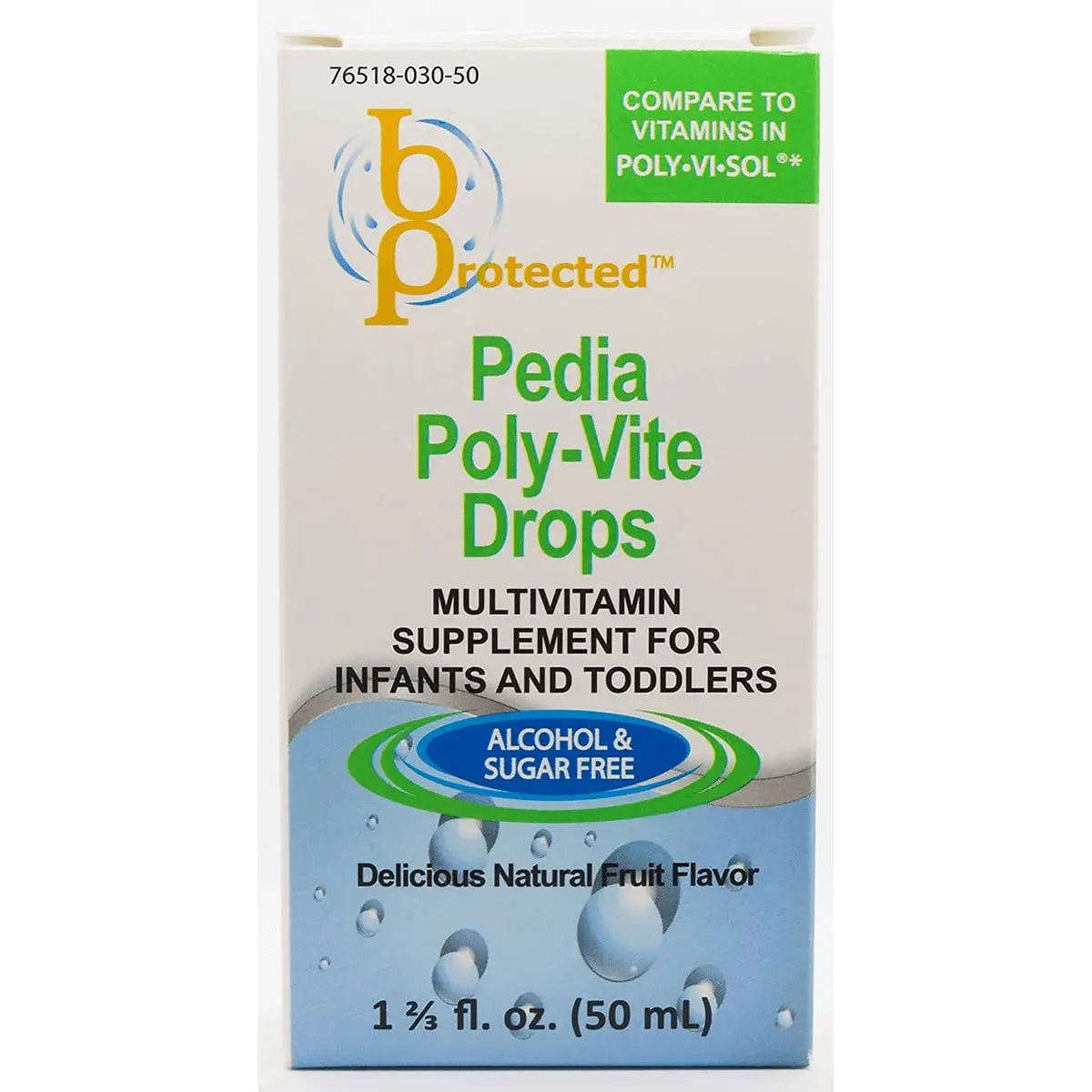 Pedia Poly-Vite Drops 1 2/3 fl Ounce Liquid B Protected