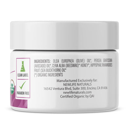 NewLife Naturals Organic Vulva Cream - Vaginal Moisturizer - Intimate Feminine Care NewLife NaturalsBuy Supplements Australia