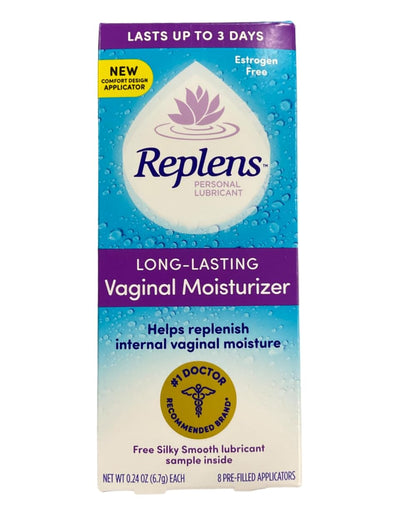 Replens Long-Lasting Vaginal Moisturizer -8 Count (Pack of 3) ReplensBuy Supplements Australia