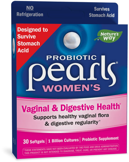 Nature's Way Probiotic Pearls for Women & Vagisil Maximum Strength Feminine Anti-Itch Cream Nature's WayBuy Supplements Australia
