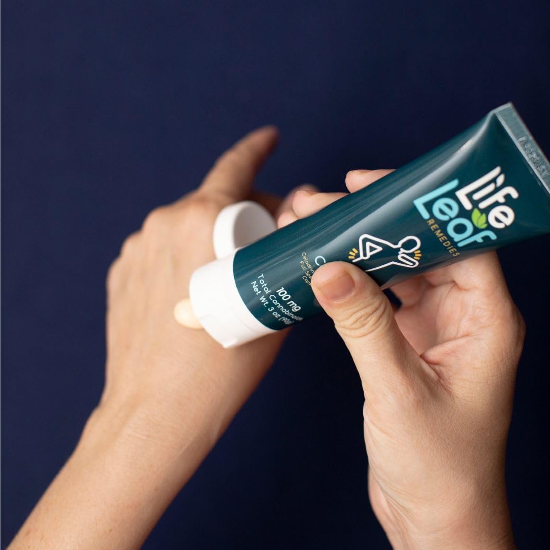 Capsaicin Cream (.05%) - Extra Strength Joint & Muscle, Knee & Back, Neck & Shoulder, Sore Muscle Cream with Capsaicin, Menthol, Celadrin and Hemp - Non-Greasy 3 OZ Deep Comforts by Life Leaf Life Leaf RemediesBuy Supplements Australia