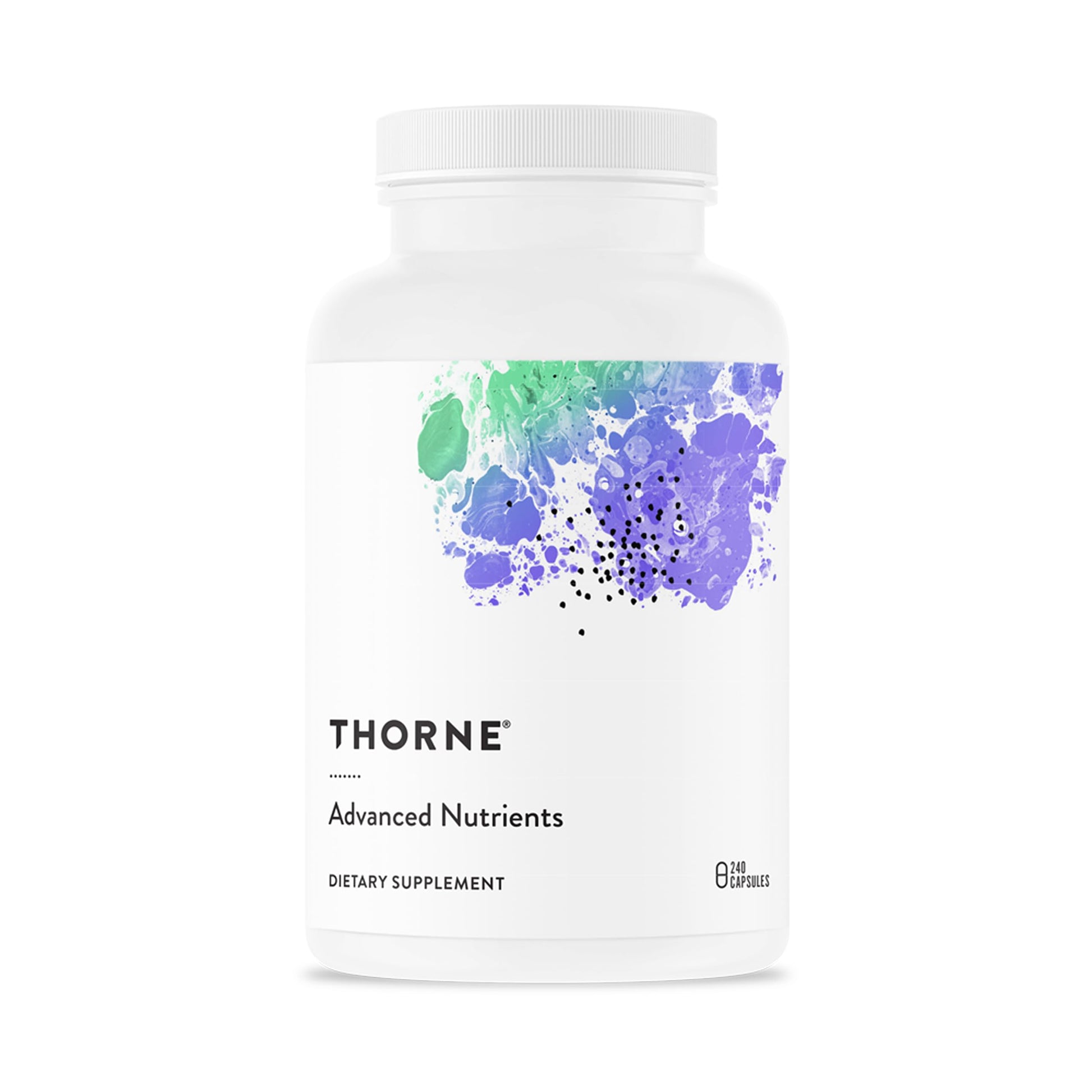 THORNE - Advanced Nutrients - Daily Multi-Vitamin & Mineral Supplement with Nicotinamide Riboside & Resveratrol - NAD Supplement - Third-Party Certified - Gluten, Dairy & Soy-Free - 240 Capsules THORNEBuy Supplements Australia