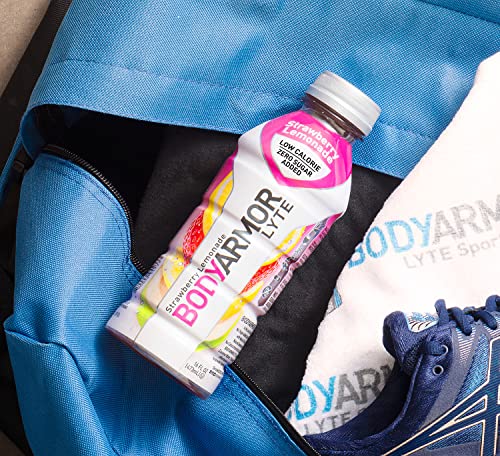 BODYARMOR LYTE Sports Drink Low-Calorie Sports Beverage, Strawberry Lemonade BODYARMORBuy Supplements Australia