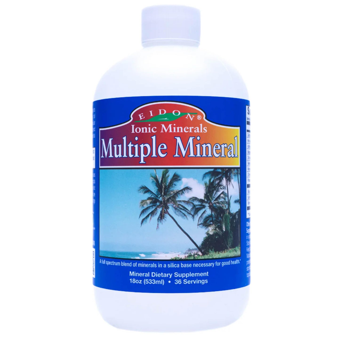 Eidon Multiple Minerals Supplement - Ionic Trace Mineral Drops for Water, with Zinc, Potassium, Chromium, & Magnesium, Natural Liquid Vitamins, Sugar Free & Bioavailable, for Men & Women - 18 oz Eidon Ionic MineralsBuy Supplements Australia