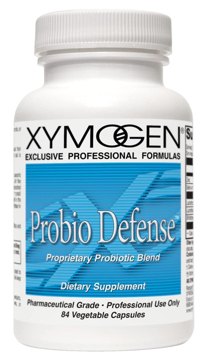 XYMOGEN Probio Defense - Daily Probiotic Blend for GI Balance Support - Immune & Gut Health Aid - 10 Billion CFU - Lactobacillus Rhamnosus, Zinc & Selenium - Gluten-Free & Non-GMO - 84 Capsules XYMOGENBuy Supplements Australia