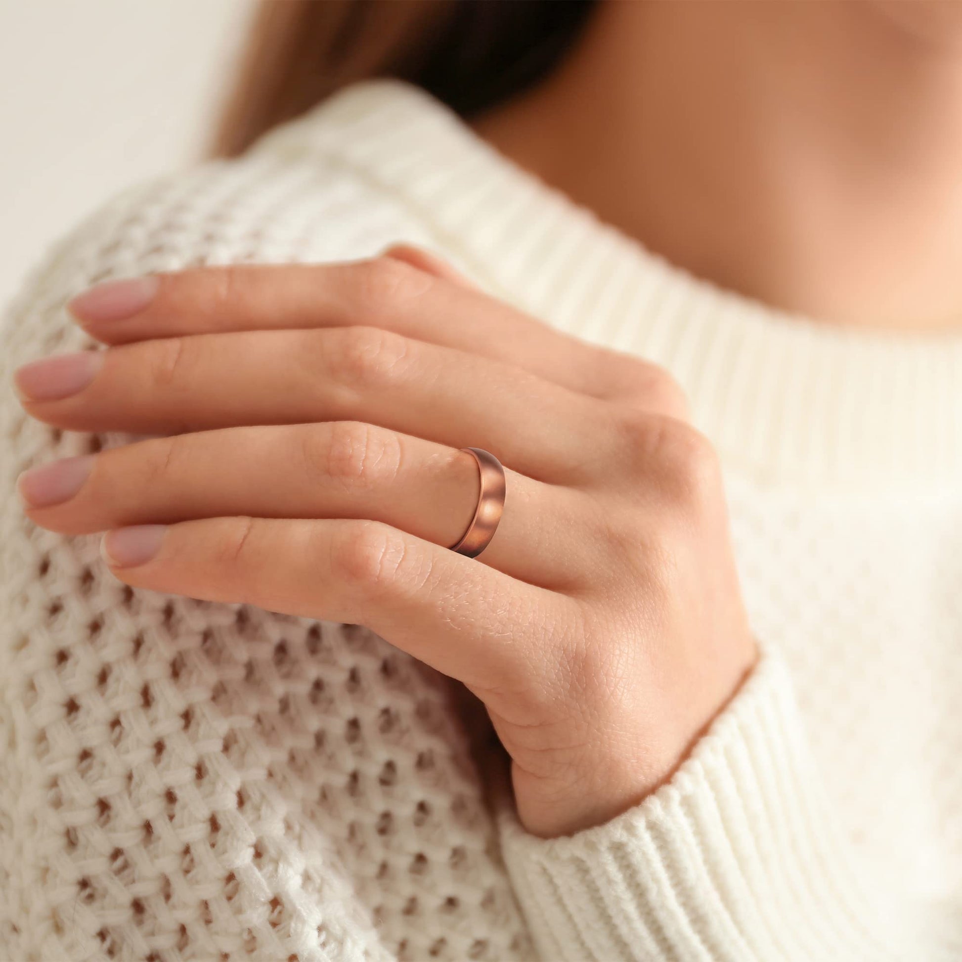 MagnetRX® Magnetic Copper Ring – Elegant Magnetic Rings – Copper Rings for Women & Men MagnetRXBuy Supplements Australia