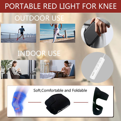 Foyuankin 660nm Red Light Therapy Pad for Joints, 850nm Infrared Light Benefits for Joint FoyuankinBuy Supplements Australia