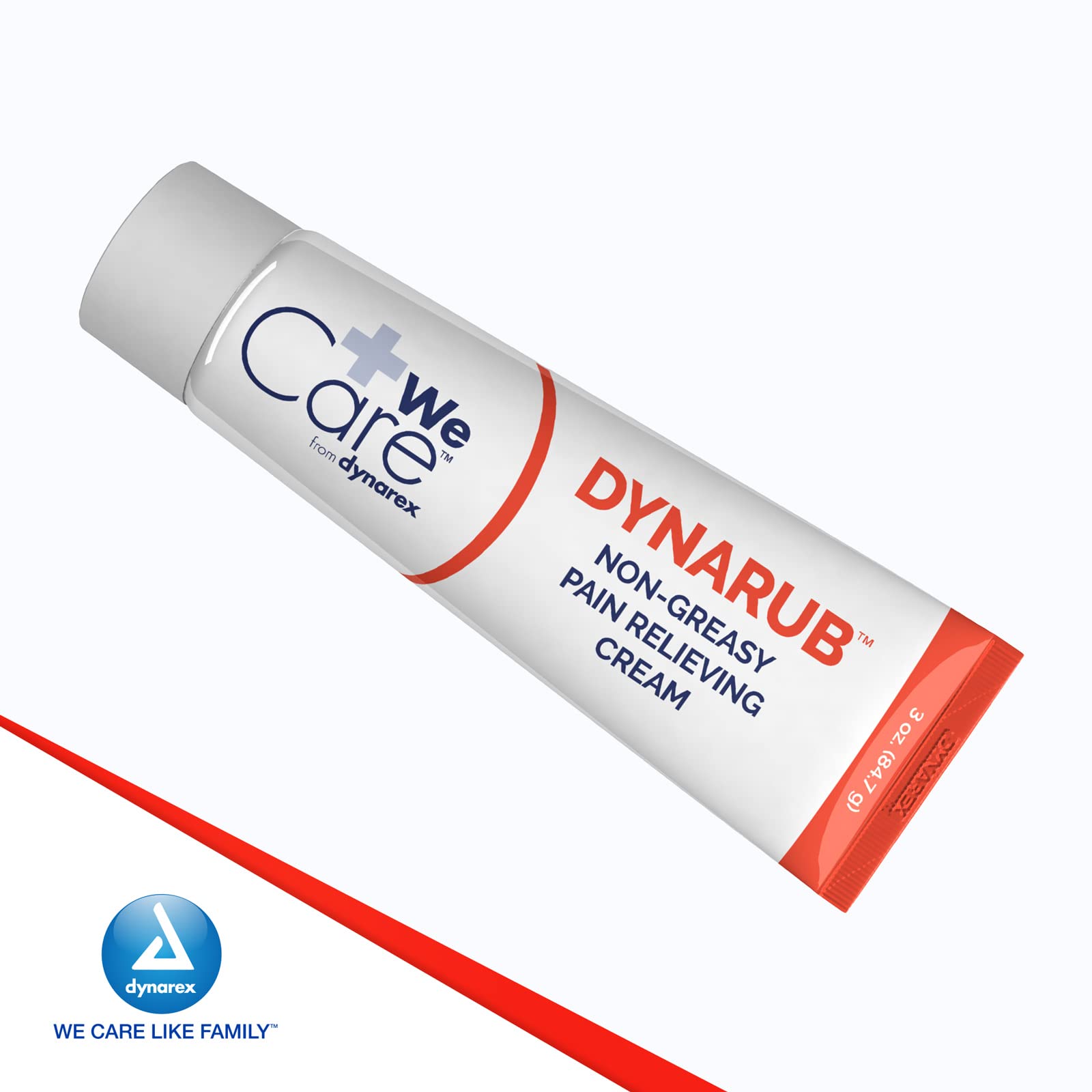 Dynarex DynaRub Cream - Mentholated Topical Muscle Pain Relief Cream - 10% Menthol, 15% Methyl Salicylate - Helps Soothe Joint Swelling & Soreness - Cooling, Non-Greasy Formula - 3oz, 1 Tube DynarexBuy Supplements Australia