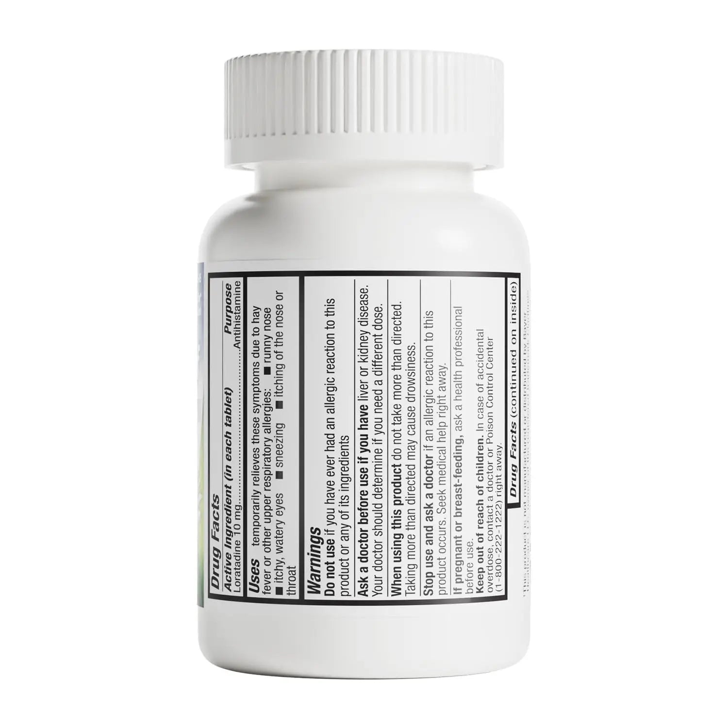 HealthA2Z® Allergy Relief | Loratadine 10mg Antihistamine | 500 Tablets | Dye Free | Relief from Itchy Throat, Sneezing, Runny Noses | 24-Hours Allergy Medicine HealthA2ZBuy Supplements Australia