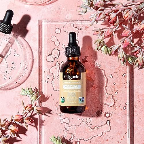 Cliganic Organic Argan Oil for Hair, Face & Skin (1oz) - 100% Pure, Cold Pressed CliganicBuy Supplements Australia