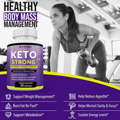 Gold Nutra (3 Pack) Keto Strong Diet Pills, New 2022 Formula, 3 Month Supply Gold NutraBuy Supplements Australia