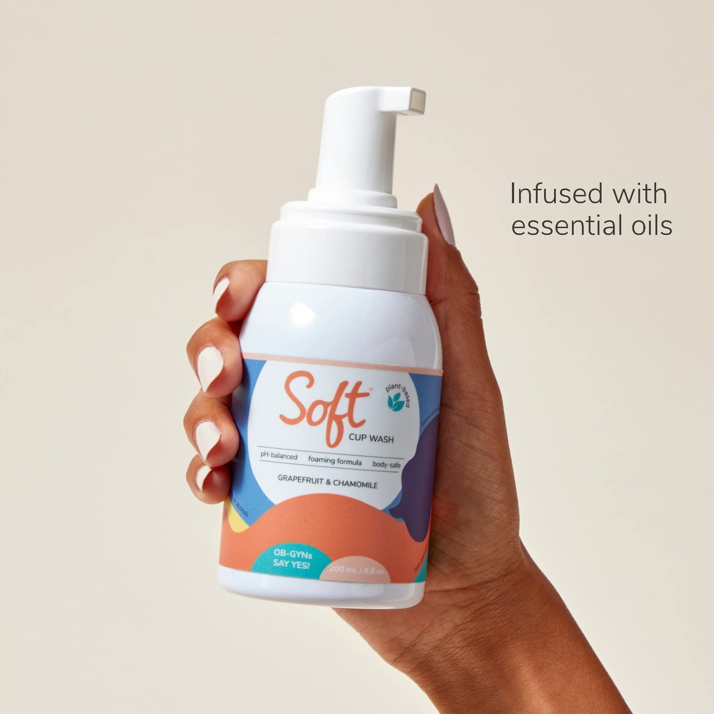 Soft Cup Wash | Menstrual Cup Cleanser for Silicone Period Cups | 6.8 oz | pH-Balanced SoftcupBuy Supplements Australia