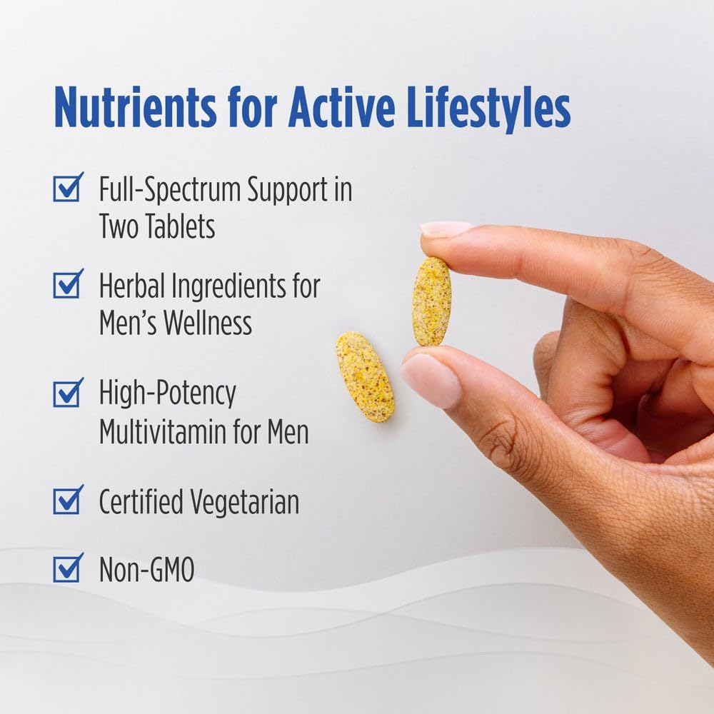 Nordic Naturals Men’s Multivitamin Extra Strength - Bone, Energy, & Blood-Vessel Support - Immunity Supplement - 20 Essential Nutrients - 60 Tablets - 30 Servings Nordic NaturalsBuy Supplements Australia