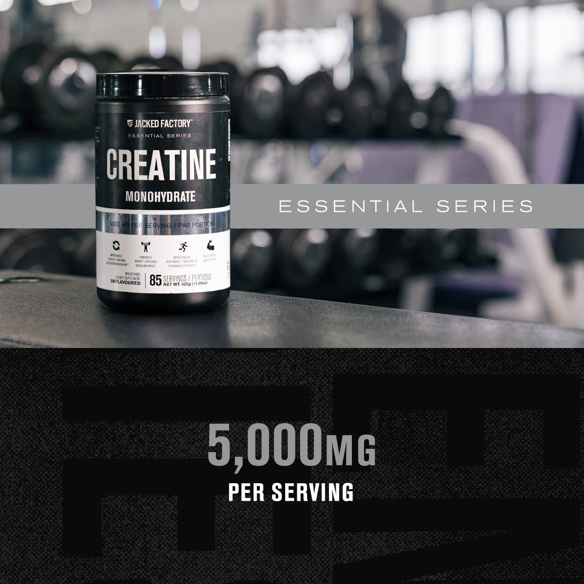Nitrosurge Pre-Workout & Creatine Monohydrate - Pre Workout Powder With Creatine for Muscle Growth, Increased Strength, Endless Energy, Intense Pumps - Cherry Limeade Preworkout & Unflavored Creatine