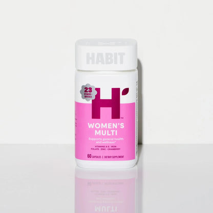 Habit Womens Multi Supplement 2 Pack (120 Capsules) - New Look, Supports General Health & Wellness, 23 Essential Vitamins and Minerals H' HabitBuy Supplements Australia