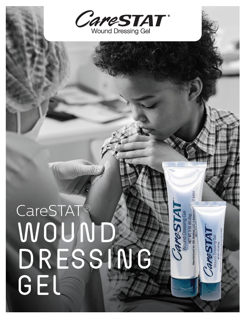 CareSTAT First Aid Kit Gel | 32 PPM Silver Healing Wound Dressing Solution | SilverSol Ag CareSTATBuy Supplements Australia