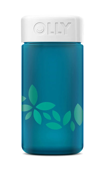 OLLY Joy Jar Gift, Easy Refillable Glass Bottle Vitamin Container, Holds Up to 120 Vitamin Gummies OLLYBuy Supplements Australia
