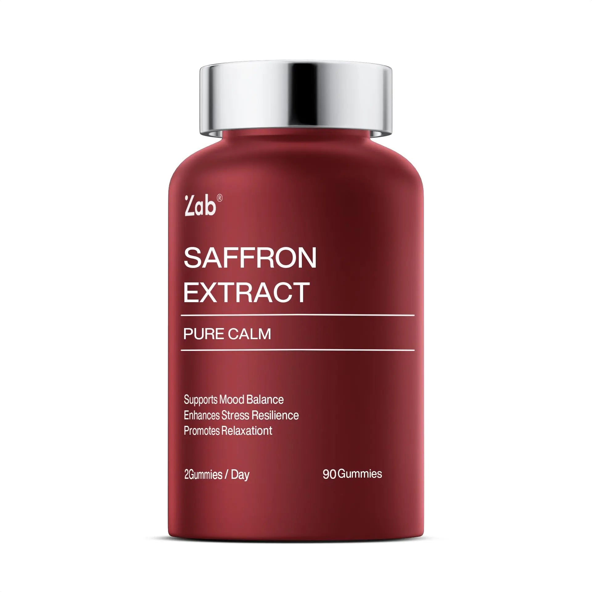 ZAB Saffron Supplements Gummies, Saffron & Rhodiola Rosea Extract Sugar-Free Supplement with Vitamin D3 & B6, Support Mood, Focus ZABBuy Supplements Australia