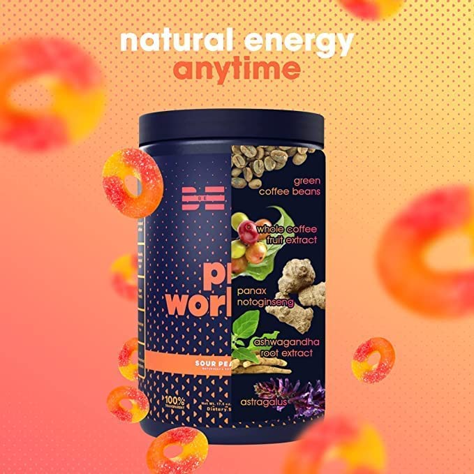 BEAM Pre-Workout Powder | Vegan Energy Booster Powdered Drink with All-Natural BEAMBuy Supplements Australia