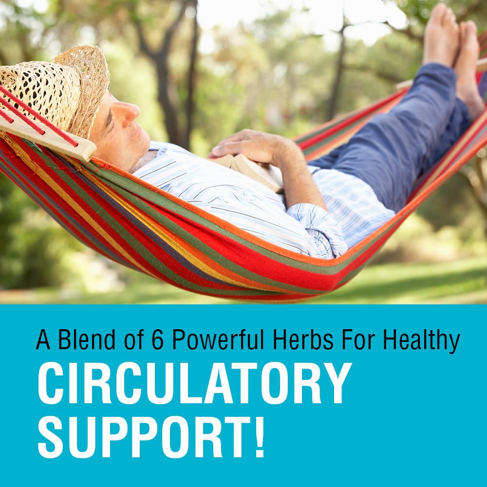 SOLARAY Circulation Blend SP-11B | Herbs & Cell Salt for Healthy Circulatory System Support | 50 Servings | 100 VegCaps SOLARAYBuy Supplements Australia