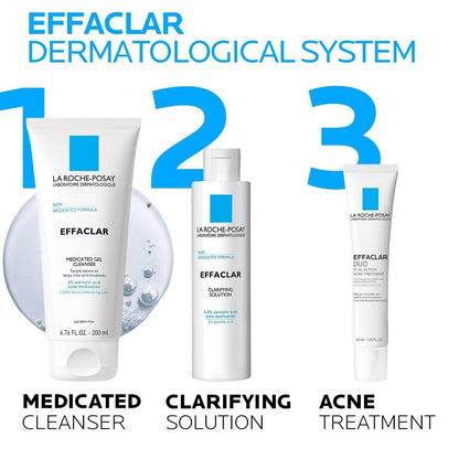La Roche-Posay Effaclar Medicated Gel Facial Cleanser, Foaming Acne Face La Roche-PosayBuy Supplements Australia
