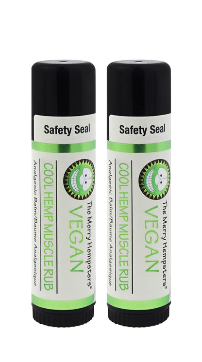 Merry Hempsters Vegan Cool Hemp Muscle Rub Single (2-Pack) The Merry HempstersBuy Supplements Australia