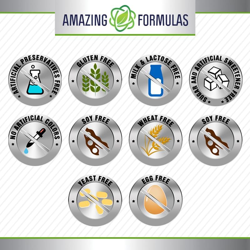 Amazing Formulas Women's One Multivitamin | Food Based | 150 Tablets, 5 Month Supply | Complete Blend of 40 Vitamins, Minerals & Probiotics Supplements | Non-GMO | Gluten-Free | Made in USA Amazing NutritionBuy Supplements Australia