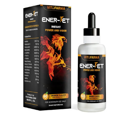 VITOFARMA Ener-Jet Energy Booster for Rooster Natural Multivitamin - Liquid 60 ml VITOFARMABuy Supplements Australia
