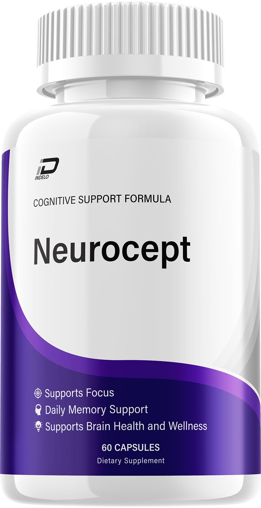 Neurocept Supplement Capsules – All Natural Maximum Strength Formula, Focus & Memory Support (60 Capsules) IndeloBuy Supplements Australia