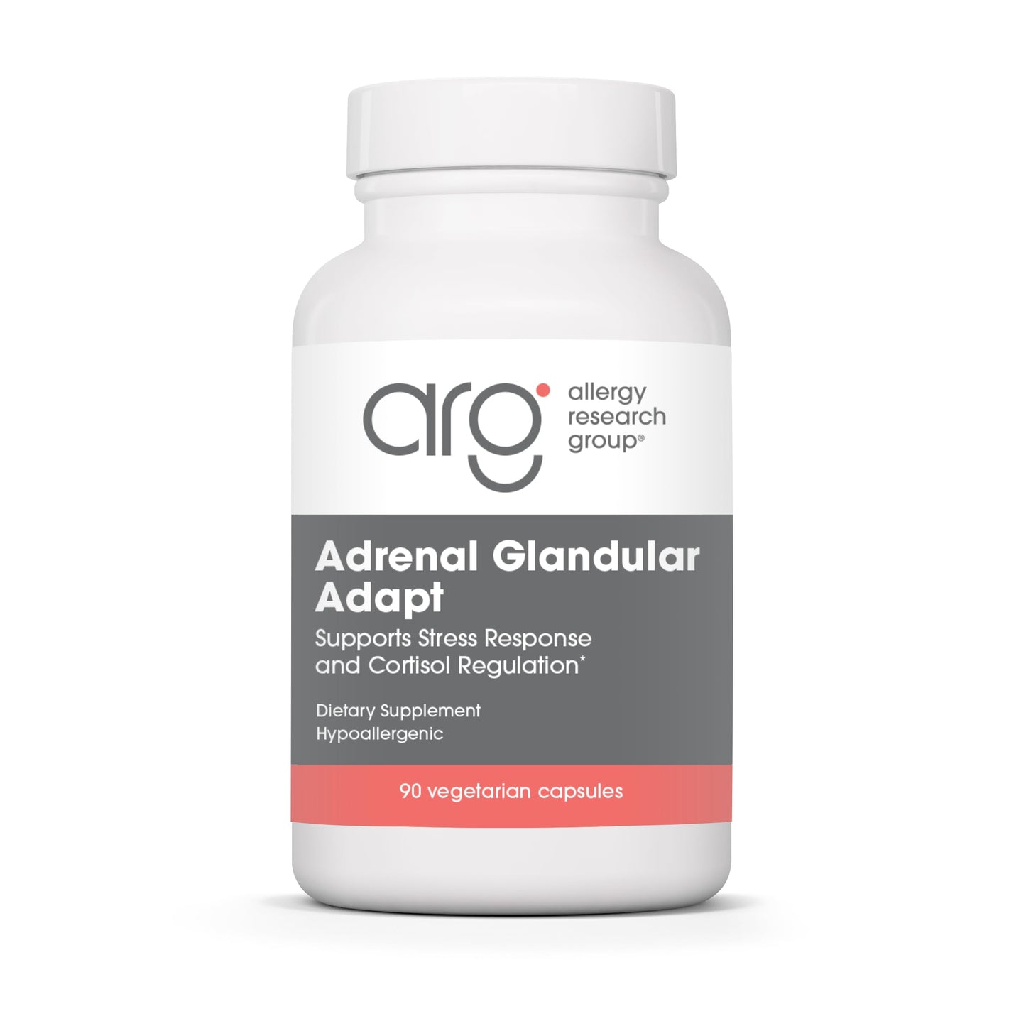 Allergy Research Group - Adrenal Glandular Adapt - Supports Healthy Stress Response and Cortisol Regulation - Hypoallergenic - 90 Vegetarian Capsules Allergy Research GroupBuy Supplements Australia