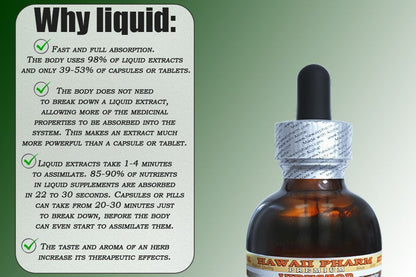 Wild Yam Liquid Extract, Wild Yam (Dioscorea Villosa) Tincture 2x2 oz HawaiiPharmBuy Supplements Australia