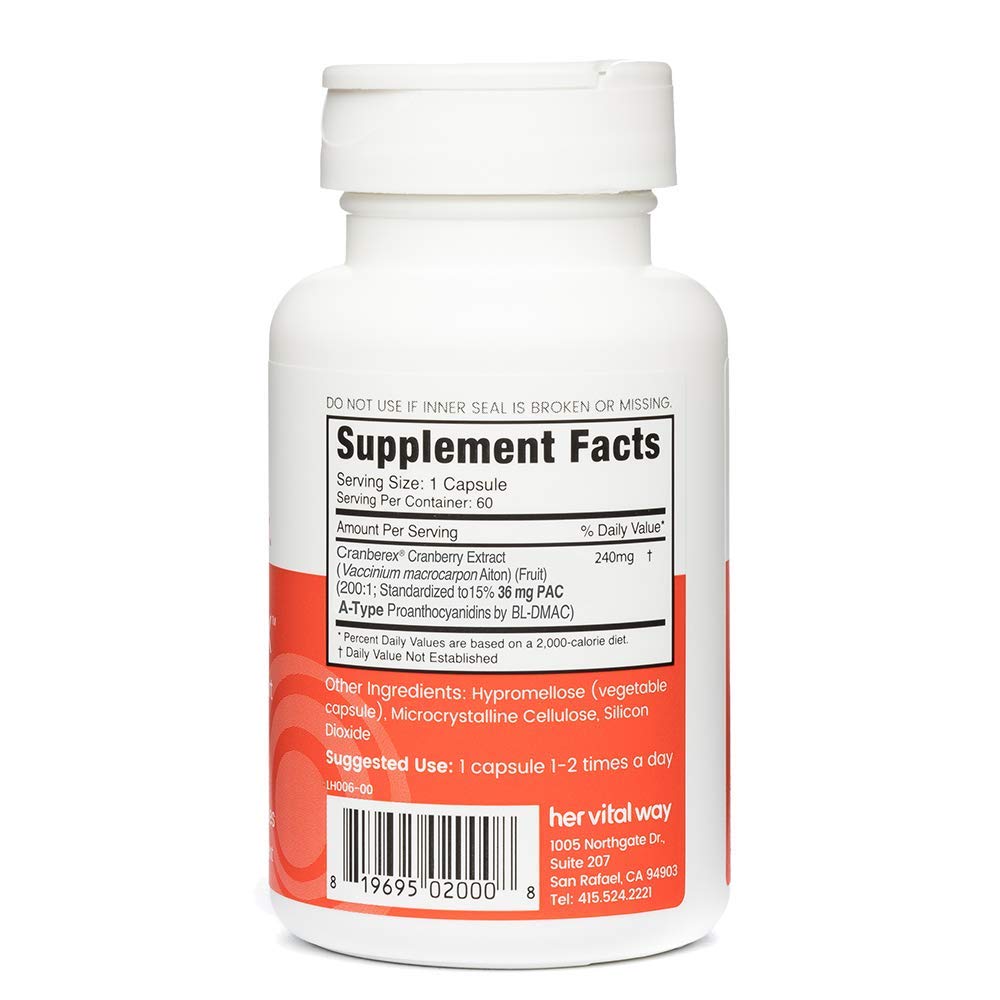 her vital way Cranberex - Cranberry Pills for Women and Men - Cranberry Supplement her vital wayBuy Supplements Australia