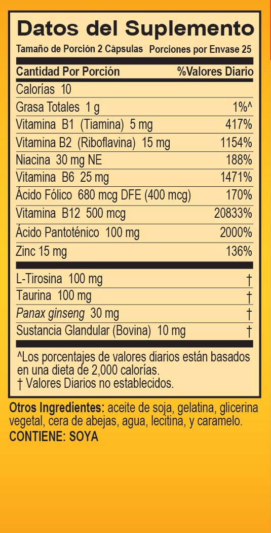 Super Macho Dietary Supplement with High Potency Zinc & 7 B Vitamins, No Preservatives, Sugar or Caffeine, Made in USA, 50 Softgels (3 Pack) Super MachoBuy Supplements Australia