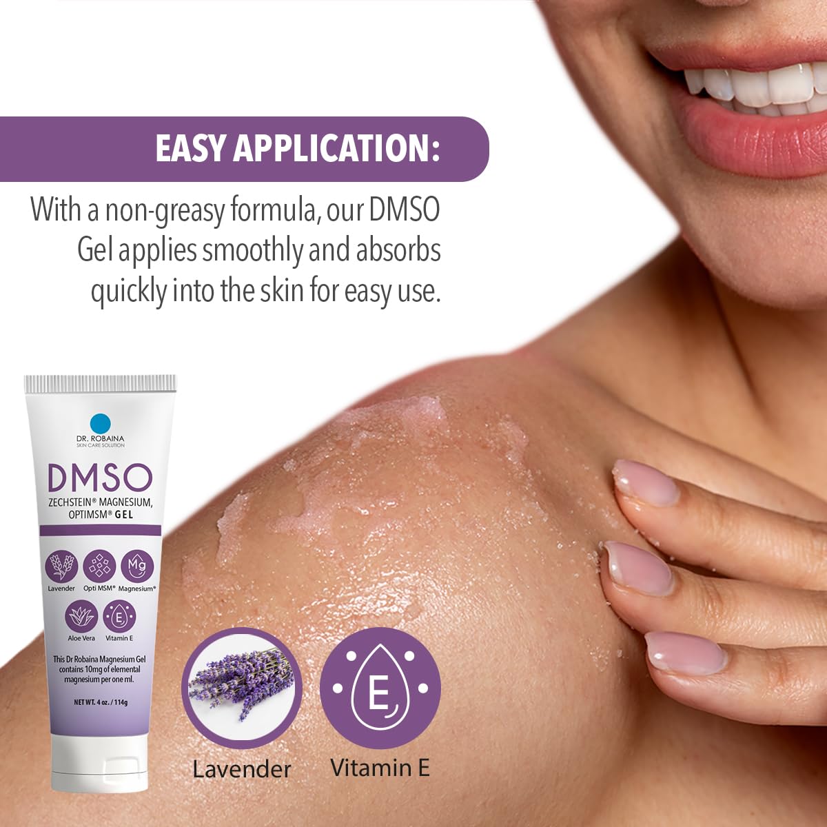 Dr. Robaina DMSO Lavender Gel Dr. RobainaBuy Supplements Australia