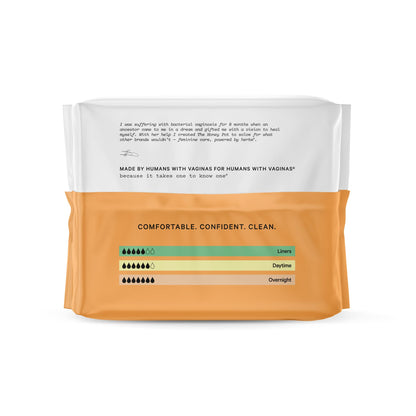 The Honey Pot Company - Herbal Overnight Heavy Flow Pads w/Wings - Organic Pads for Women The Honey Pot CompanyBuy Supplements Australia