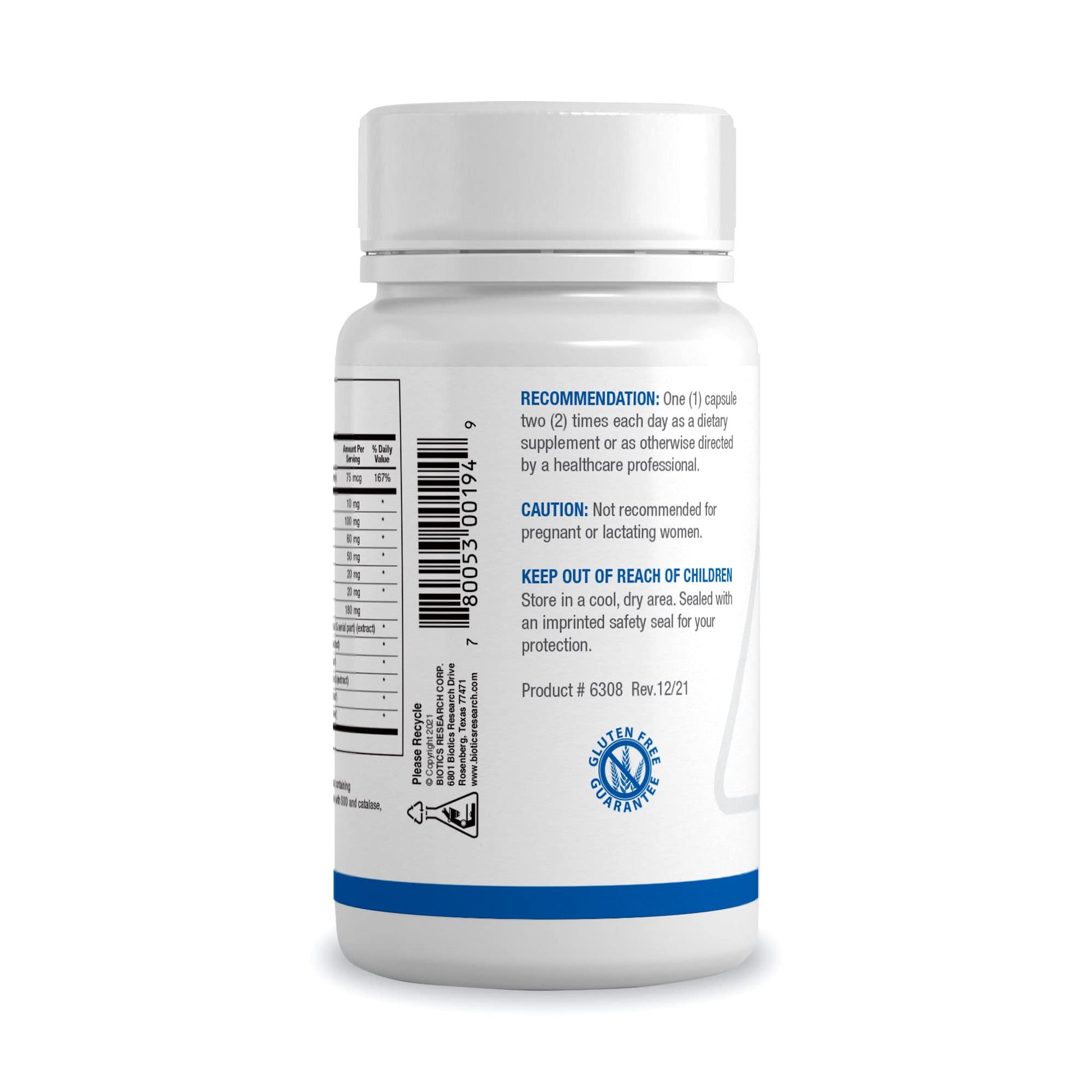 Biotics Research MCS-2 Metabolic Clearing Support, Liver Health, Potent Antioxidant Formula, Milk Thistle, Red Clover, 90 Capsules BIOTICS RESEARCHBuy Supplements Australia