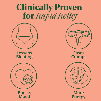 PMS & Period Relief - Menstrual Cramp Relief: No More Period Cramps, Mood Swings, or Bloating SemaineBuy Supplements Australia