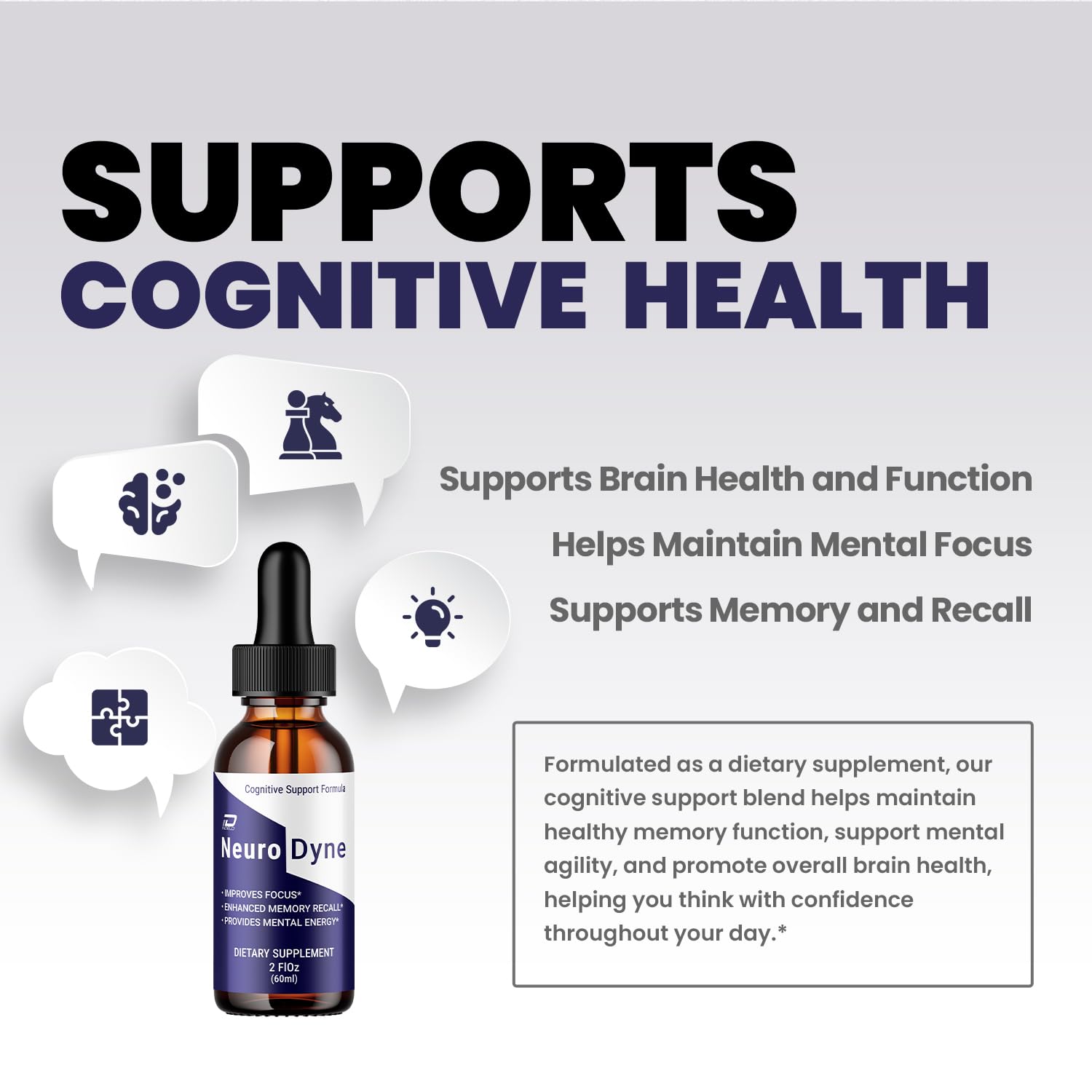 Neurodyne Liquid Drops – Neuro Dyne Natural Liquid Dietary Natural Blend Supplement (2 Pack – 2 Month Supply) IndeloBuy Supplements Australia