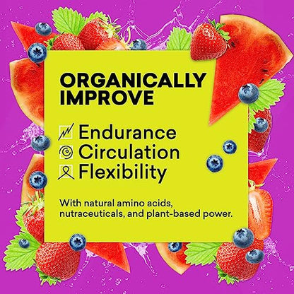 EBOOST POW Natural Pre Workout Powder - 20 Servings - Berry Melon Fizz - Pre Workout EBOOSTBuy Supplements Australia