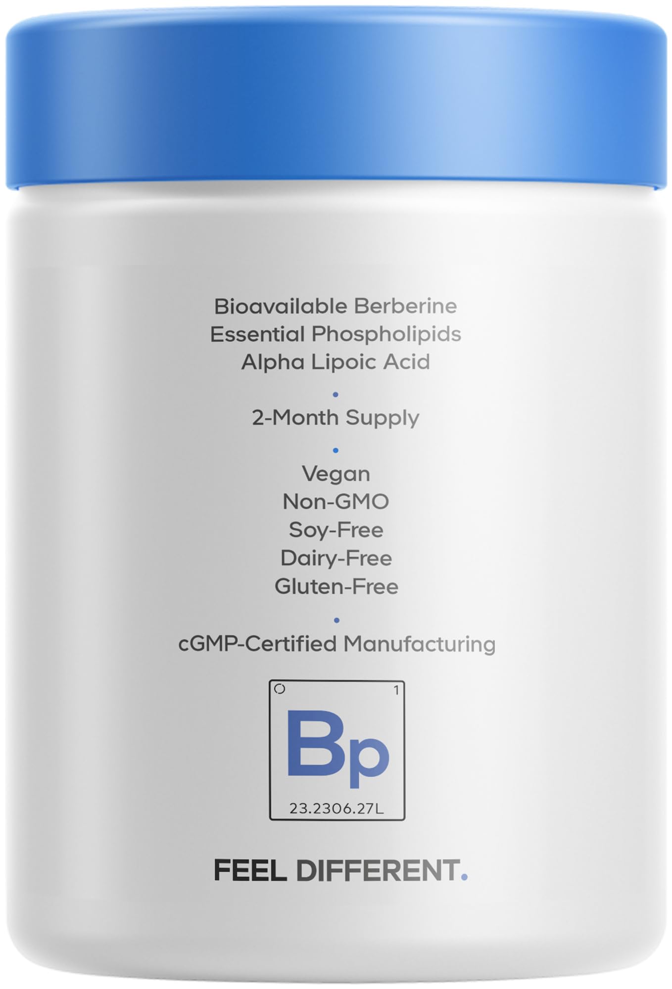 Codeage Berberine Phytosome Supplement - Berberine HCL, Alpha Lipoic Acid, Phospholipid Complex - 2-Month Supply - Berberine HCL - Berberine Hydrochloride - Gluten-Free, Non-GMO - 60 Capsules CodeageBuy Supplements Australia