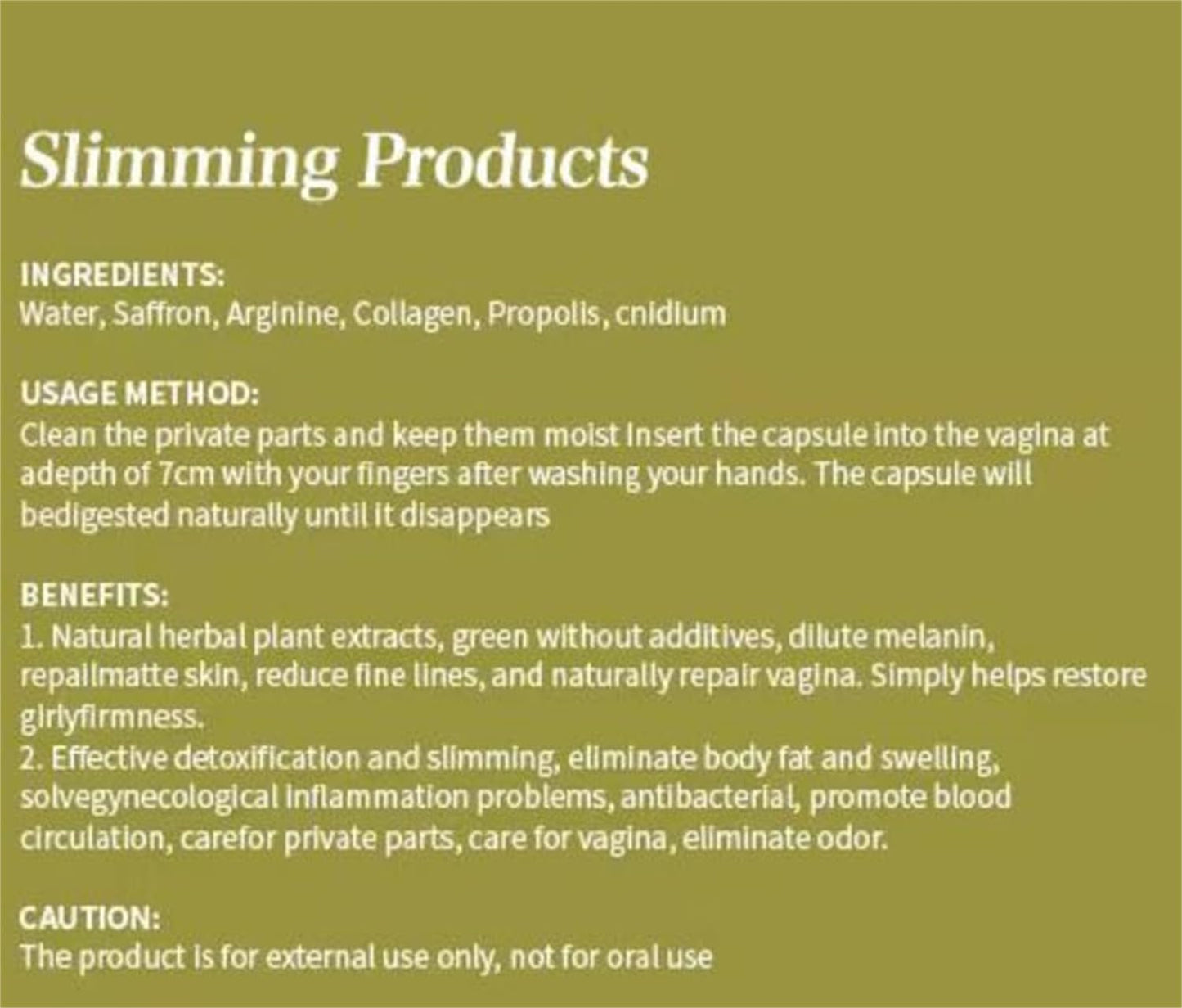 Natural Repair Vagianal Capsules, Anniecare Instant Anti-Itch Detox Slimming Products GDSAFSBuy Supplements Australia