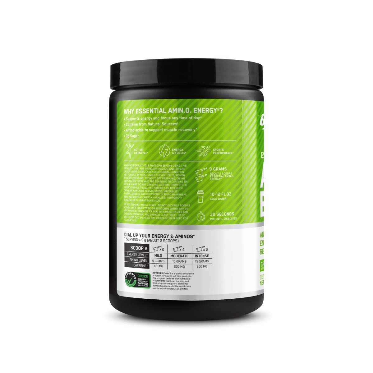 Optimum Nutrition Amino Energy - Pre Workout with Green Tea, BCAA, Amino Acids Optimum NutritionBuy Supplements Australia