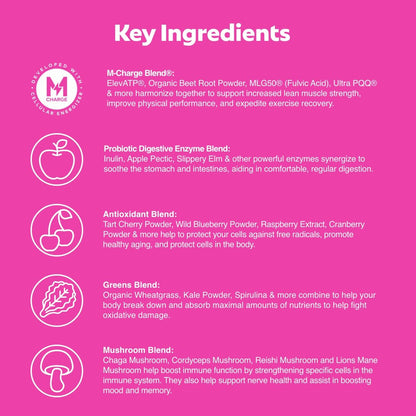 L'Evate You Vitality Daily Greens Powder (28 Servings) 30 Superfoods, 9 Greens - for a Cellular Energy Boost, Powered by M-Charge Complex for All Day Energy (Tart Cherry) Steve Harvey's L'Evate YouBuy Supplements Australia