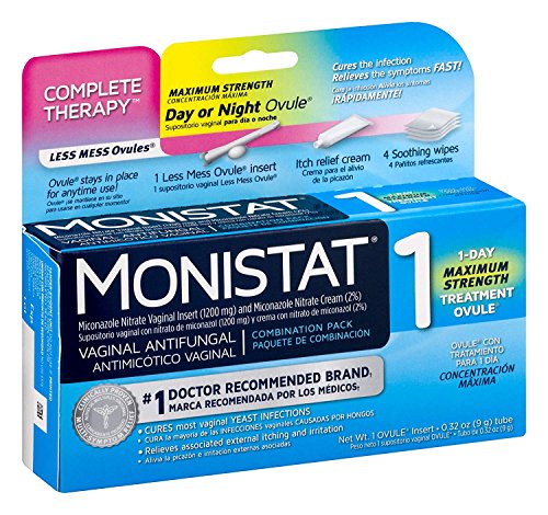 Monistat Combination Pack with 1-Ovule Insert with Applicator and External Cream MonistatBuy Supplements Australia